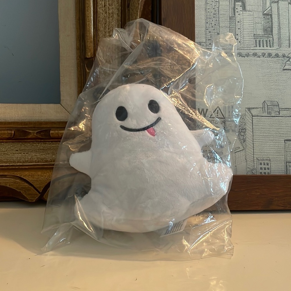 Snapchat Ghost Plush